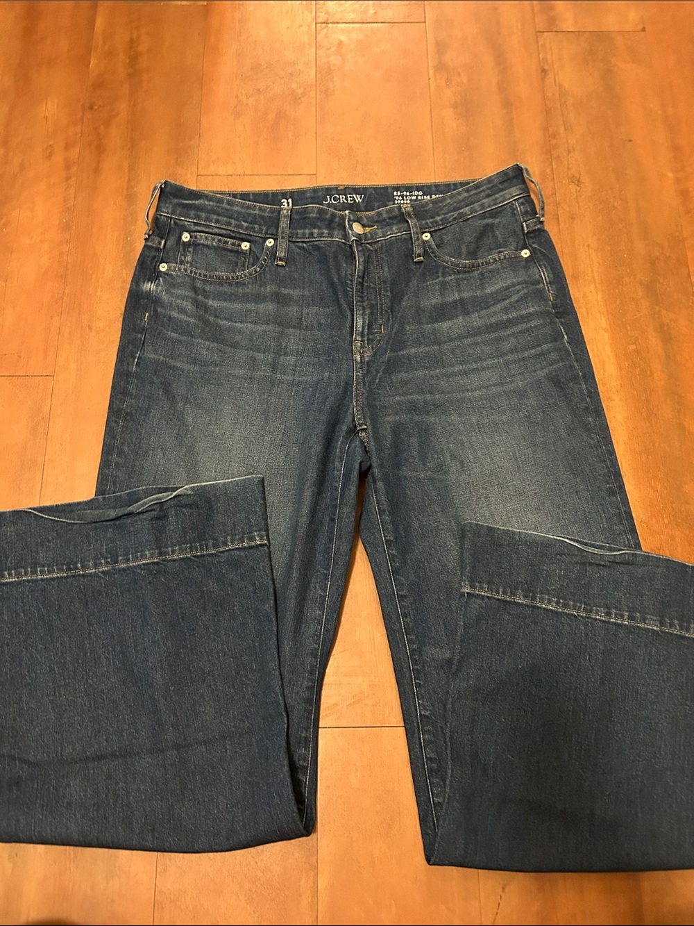 J. Crew Women's Indigo Wide-Leg Jeans